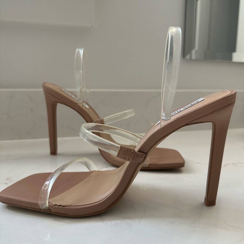 Steve Madden Gracey Heeled Sandal Nude